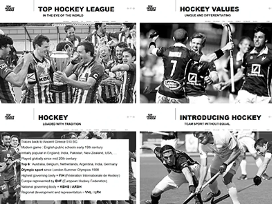 Dhover portfolio :: presentatie top hockey league