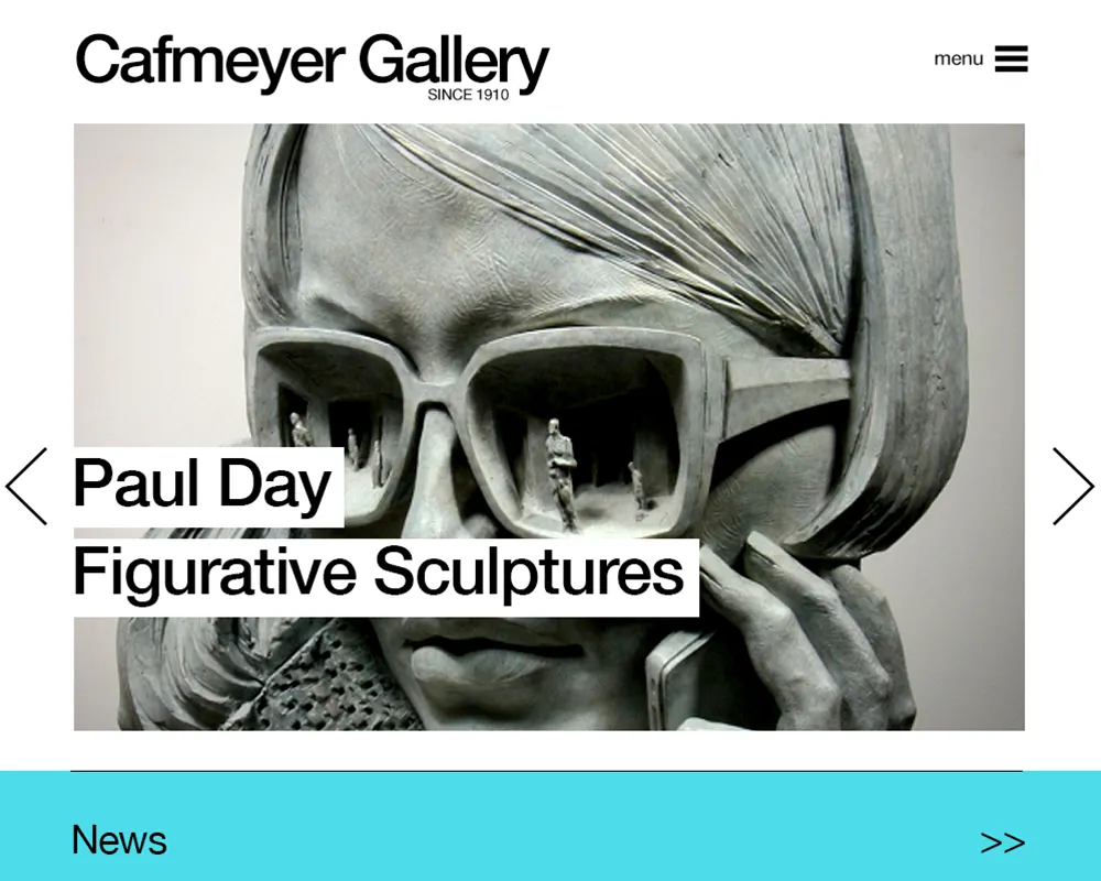 Dhover portfolio :: Cafmeyer Gallery website