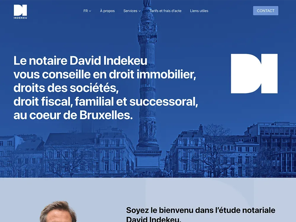 Dhover portfolio :: notaire indekeu homepage
