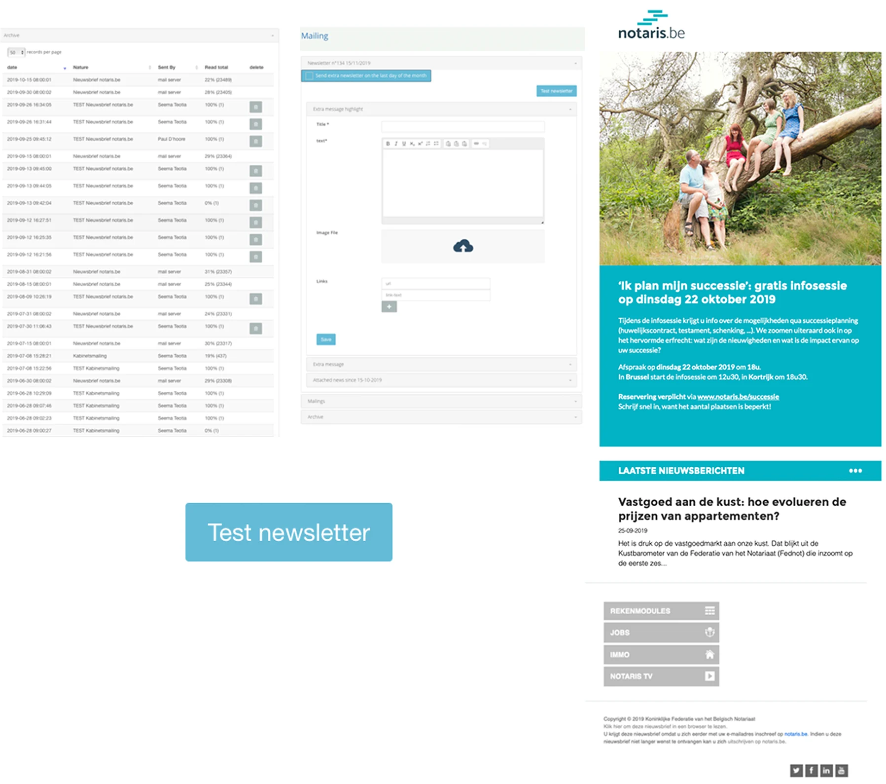 Nieuwsbrief notaris.be 4de generatie - DHOVER